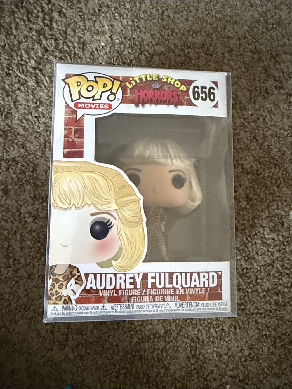 Funko Audrey Fulquard Blonde with Leopard Outfit